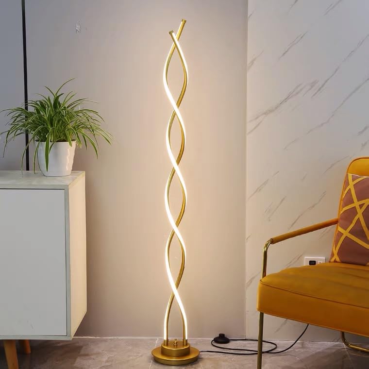 Smartway? Mighty Modern Designer Floor Lamp for Living Room, Bedroom Corner, Home D?cor, Hotel & Office Standing Lamp (Natural White)